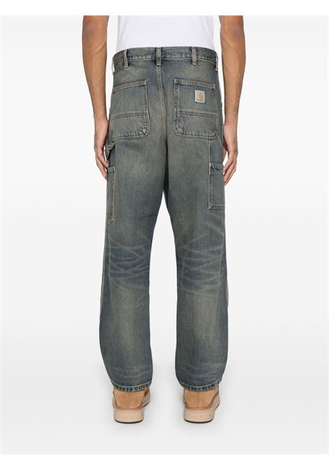 double knee pant man blue CARHARTT WIP | I03269901.4Q